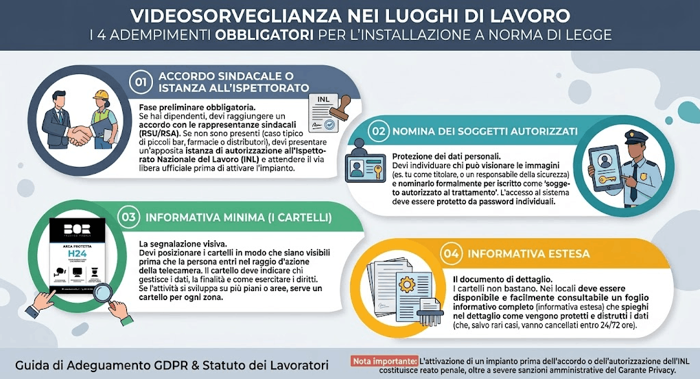 i 4 adempimenti obbligatori per evitare sanzioni amministrative e penali