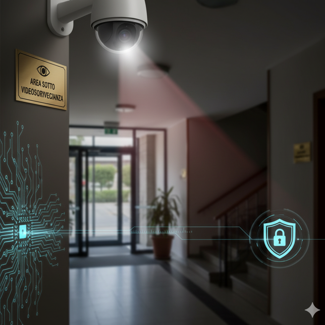 e possibile installare telecamere di videosorveglianza sulla porta di casa