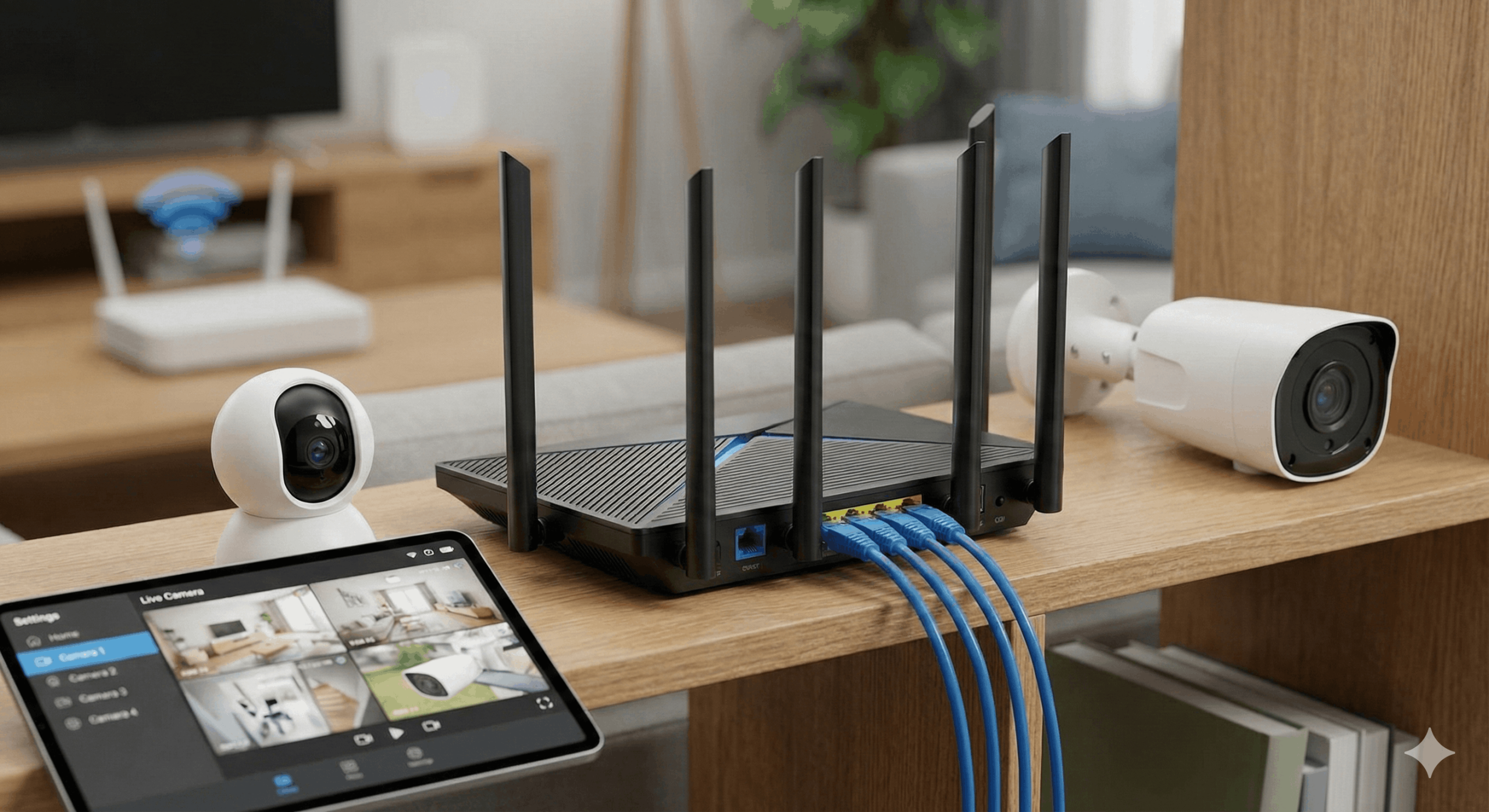 Router qual è il più adatto per collegare le telecamere IP
