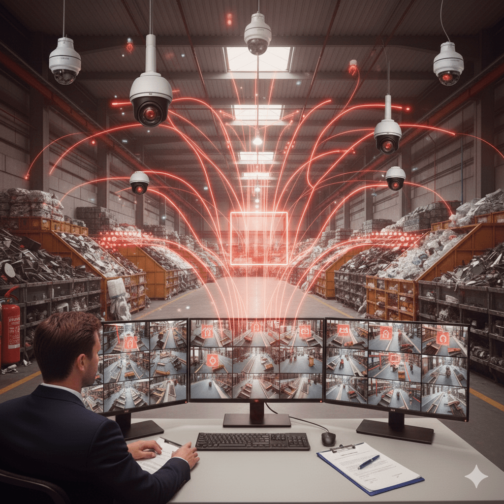 obbligo di videosorveglianza per le aziende di stoccaggio