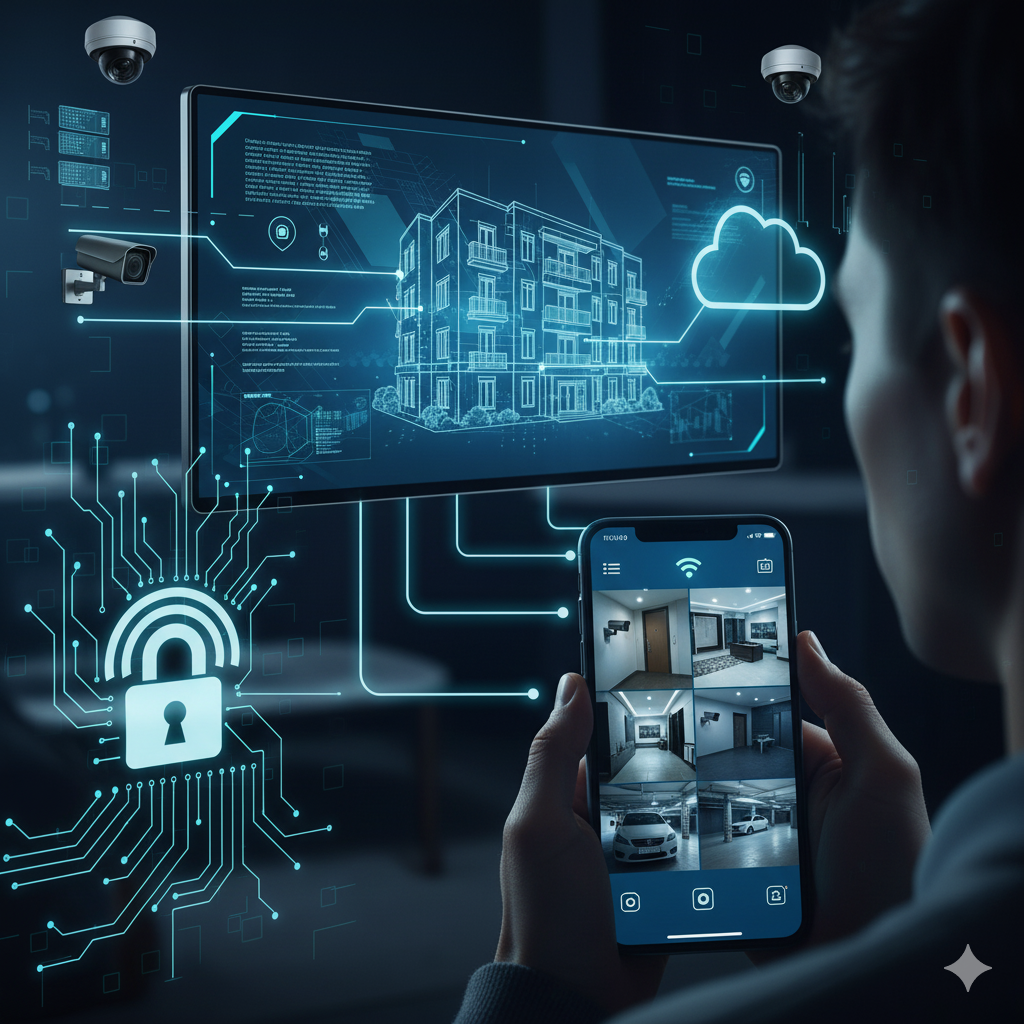 Come sorvegliare le aree comuni di un condominio e le singole unità abitative