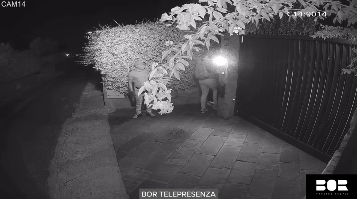tentativo di rapina in villa a frascati dissuaso da bor
