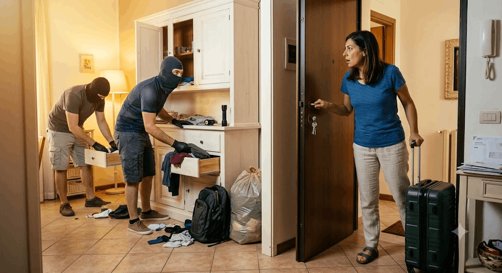 cosa fare per non rischiare di trovare la casa svaligiata dopo le vacanze