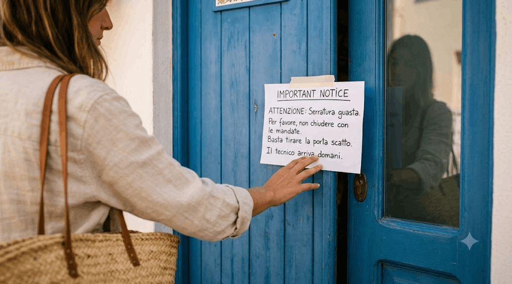qual è la trappola più recente e subdola che potrei trovare sulla porta della mia casa vacanze